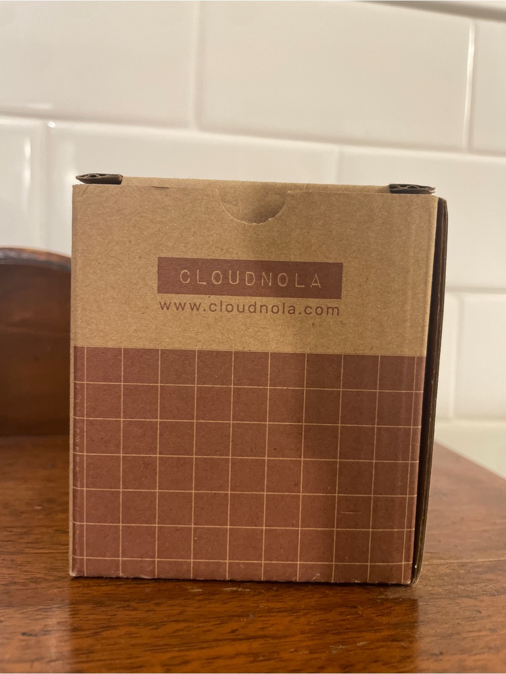 Cloudnola White & Gray Marble Pattern Multi-Function Cube 3-in-1 Clock